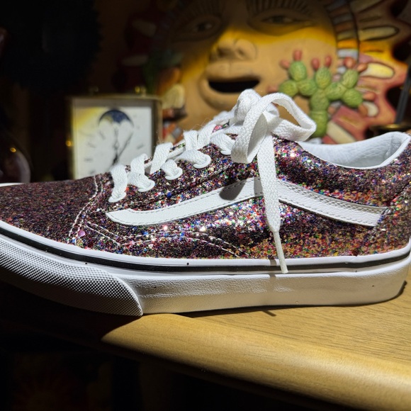 Vans Old Skool Chunky Glitter Sneakers - Picture 2 of 5